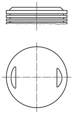 Zuiger Mahle Original 504 29 00