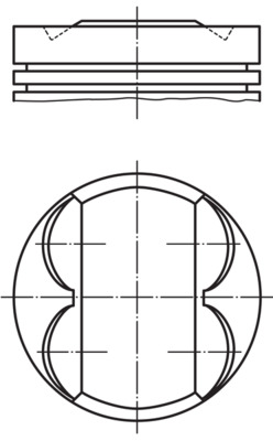 Zuiger Mahle Original 011 PI 00113 001