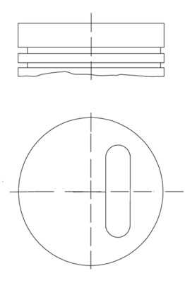 Zuiger Mahle Original 021 01 00