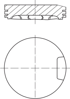 Zuiger Mahle Original 033 13 02