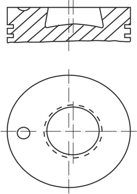 Zuiger Mahle Original 003 82 00