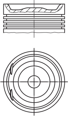 Zuiger Mahle Original 012 29 02