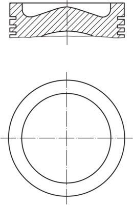 Zuiger Mahle Original 213 71 00