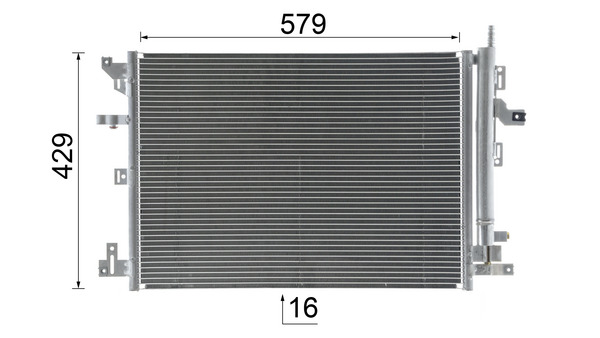 Mahle Original Airco condensor AC 635 000S