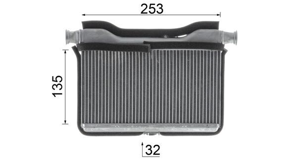 Mahle Original Kachelradiateur AH 189 000P