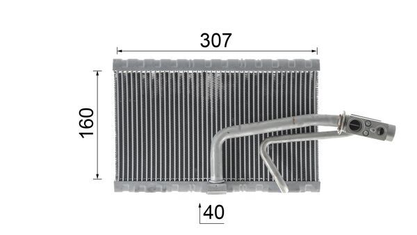 Mahle Original Airco verdamper AE 114 000P