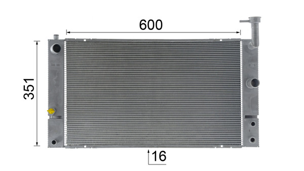 Mahle Original Radiateur CR 1855 000S