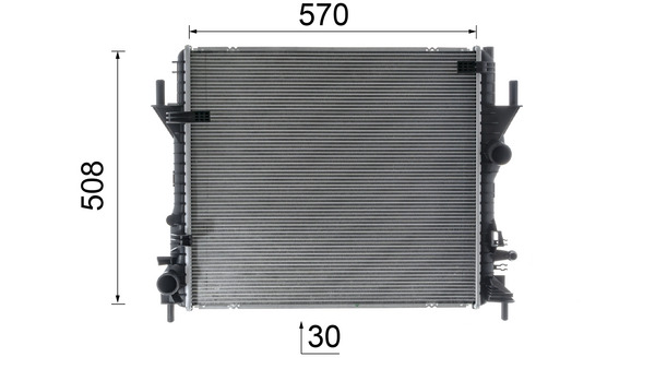 Mahle Original Radiateur CR 1940 000P