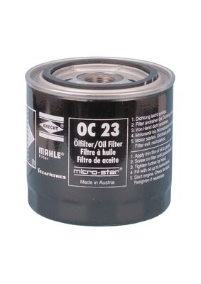 Mahle Original Oliefilter OC 23