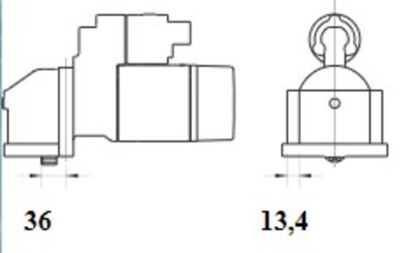 Mahle Original Starter MS 1081