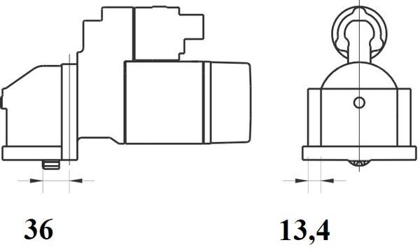Mahle Original Starter MS 1082