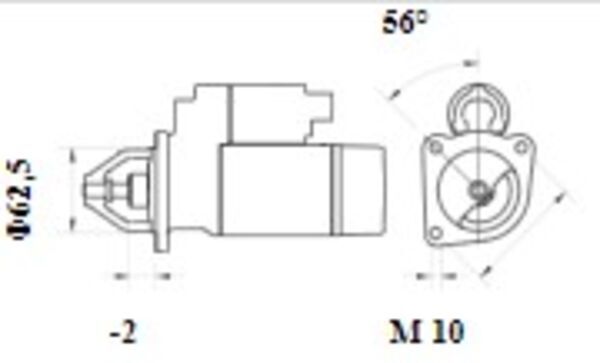 Mahle Original Starter MS 1089