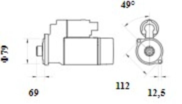 Mahle Original Starter MS 1090