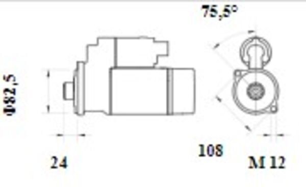 Mahle Original Starter MS 1091