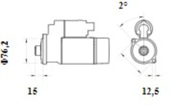 Mahle Original Starter MS 1092