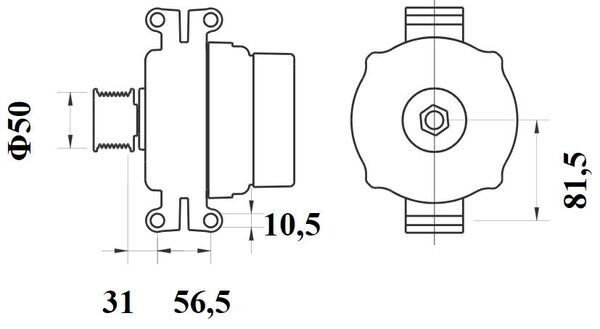 Mahle Original Alternator/Dynamo MG 1090