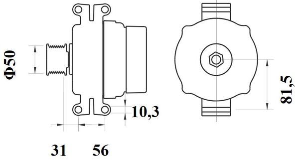 Mahle Original Alternator/Dynamo MG 1092