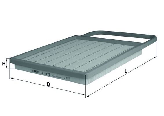 Mahle Original Luchtfilter LX 1475