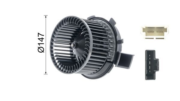 Mahle Original Kachelventilator AB 67 000P