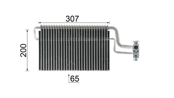 Mahle Original Airco verdamper AE 146 000P