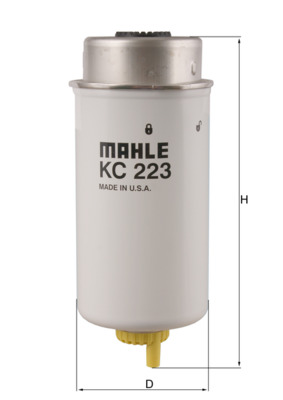 Brandstoffilter Mahle Original KC 223