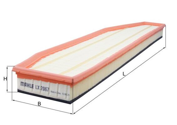 Luchtfilter Mahle Original LX 2067