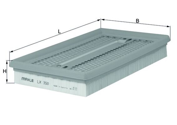 Luchtfilter Mahle Original LX 350