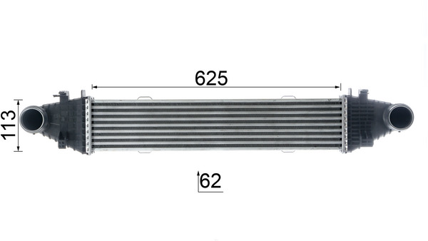 Mahle Original Interkoeler CI 356 000P