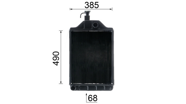 Mahle Original Radiateur CR 2417 000P