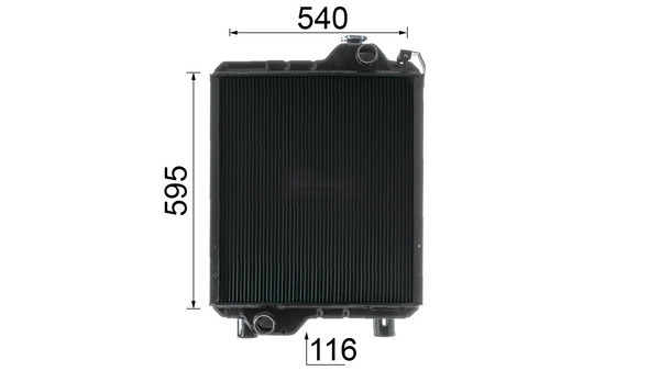 Mahle Original Radiateur CR 2450 000P
