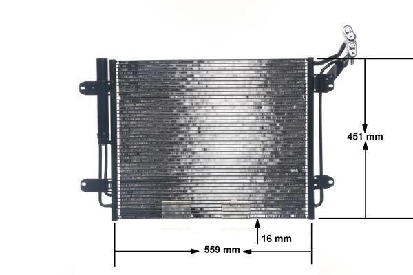 Mahle Original Airco condensor AC 12 000S