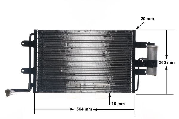 Mahle Original Airco condensor AC 180 000S