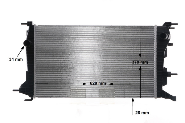 Mahle Original Radiateur CR 809 000S