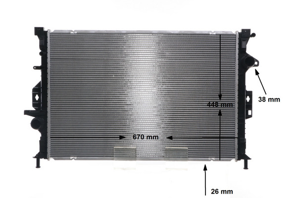 Mahle Original Radiateur CR 814 000S