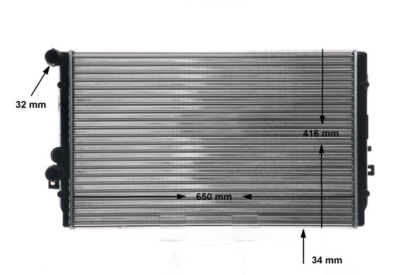 Mahle Original Radiateur CR 854 001S