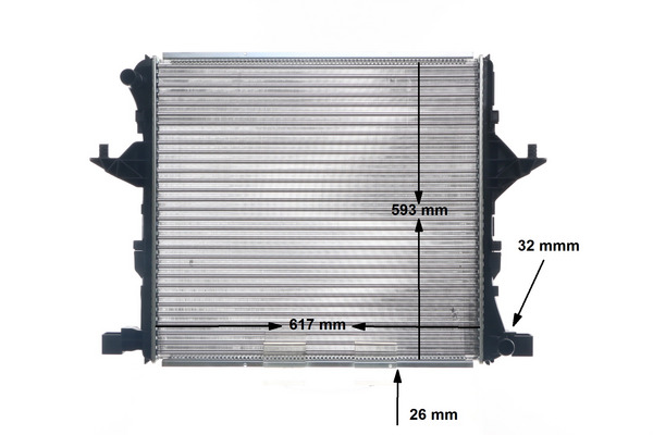 Mahle Original Radiateur CR 81 000S