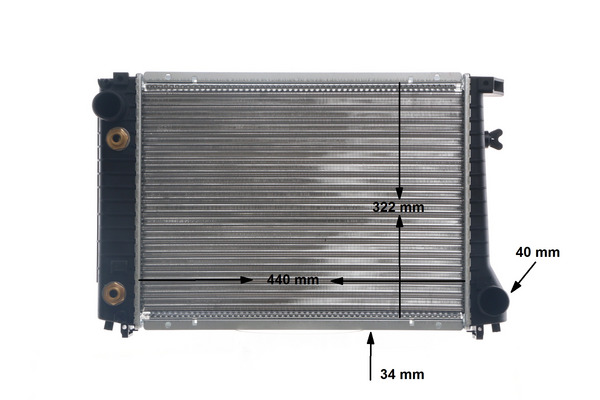 Mahle Original Radiateur CR 117 000S