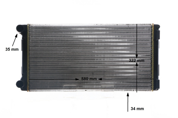 Mahle Original Radiateur CR 125 000S