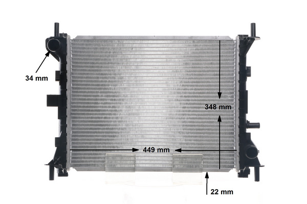 Mahle Original Radiateur CR 1136 000S