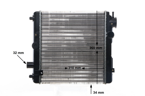 Mahle Original Radiateur CR 145 000S