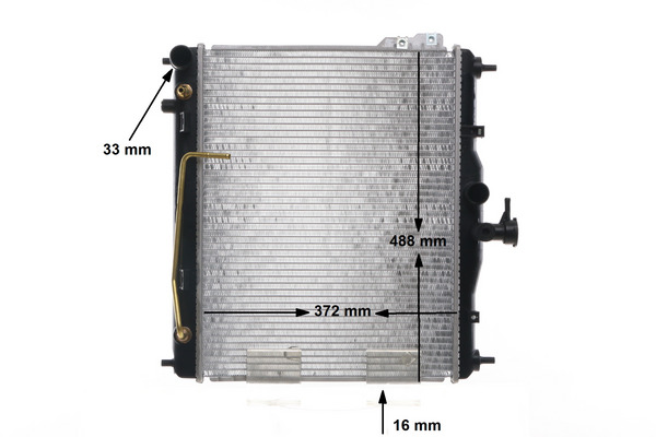 Mahle Original Radiateur CR 1278 000S