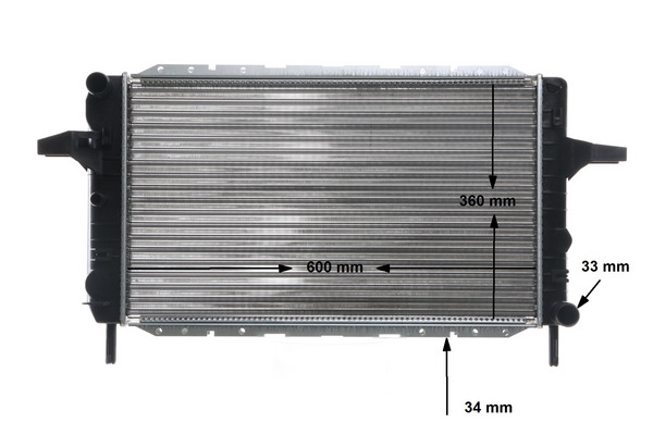 Mahle Original Radiateur CR 376 000S