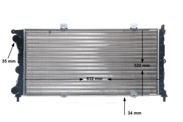 Mahle Original Radiateur CR 489 000S