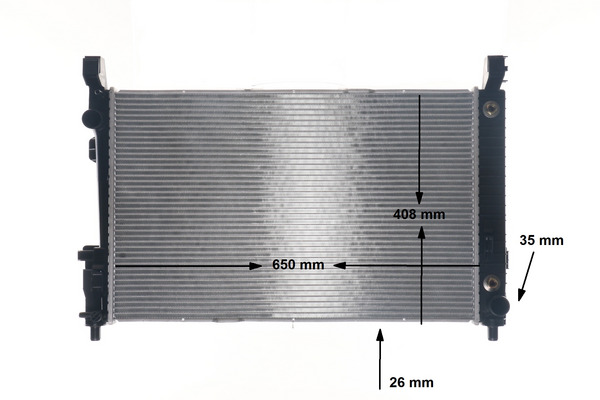 Mahle Original Radiateur CR 781 000S