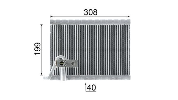 Mahle Original Airco verdamper AE 124 000P