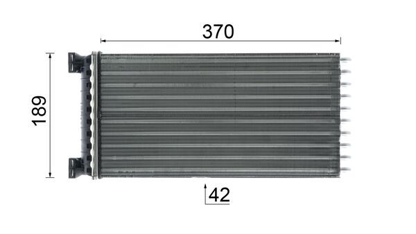 Mahle Original Kachelradiateur AH 50 000P