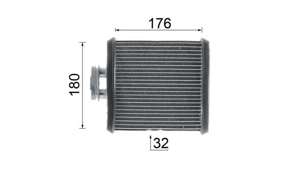 Mahle Original Kachelradiateur AH 75 000P