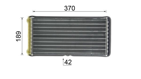 Mahle Original Kachelradiateur AH 117 000P