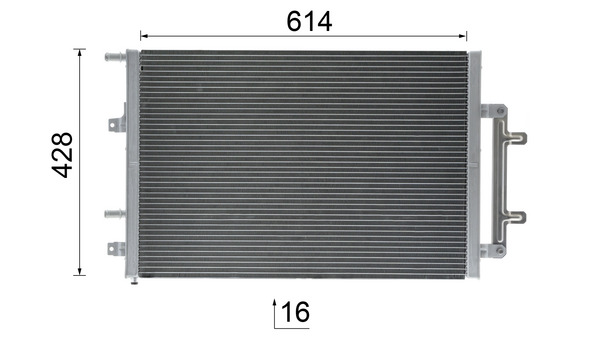 Mahle Original Radiateur CR 868 000P