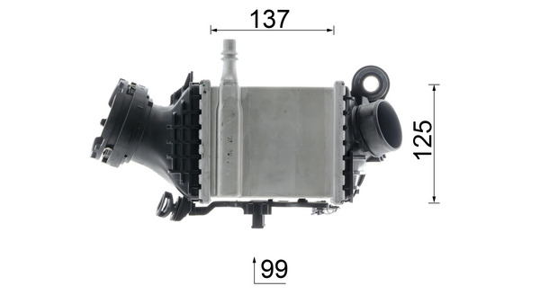 Mahle Original Interkoeler CI 659 000P